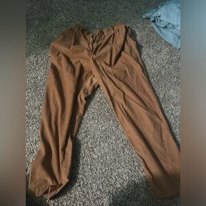 Brown Corduroy Pants